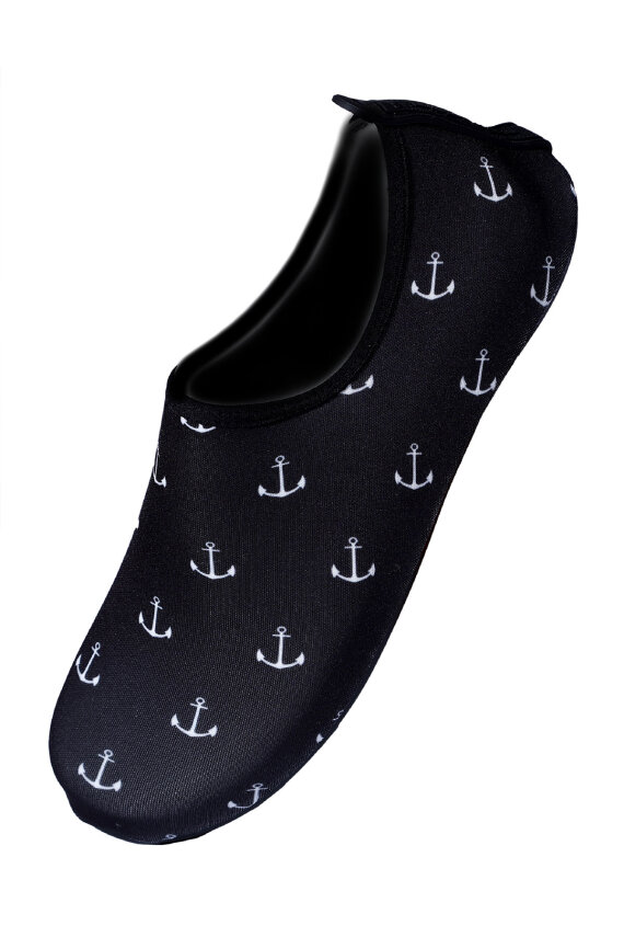 Black Anchor Çapalı Kaymaz Tabanlı Esnek Hafif Dayanıklı Erkek Havuz Plaj Deniz Ayakkabısı - 4
