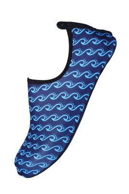 Wave Kaymaz Tabanlı Esnek Hafif Dayanıklı Erkek Havuz Plaj Deniz Ayakkabısı - 3